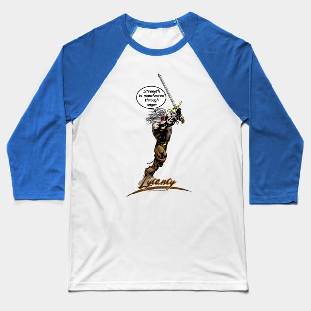 Erik - Stage Two - Lycancy Baseball T-Shirt by EJTees